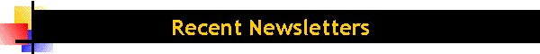 Recent Newsletters