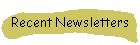 Recent Newsletters